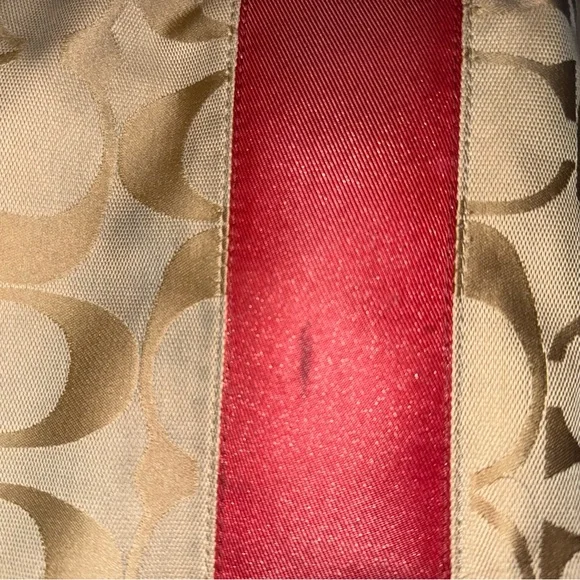 Coach Signature Stripe Crossbody Bag – Authentic - Picture 6 of 14